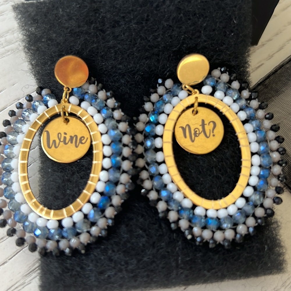 Gorgeous earrings brand new with box.